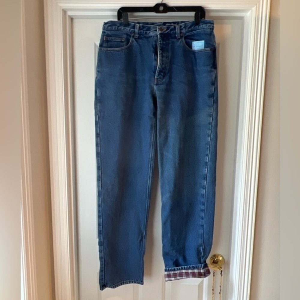 Vintage Flannel Lined Jeans‎